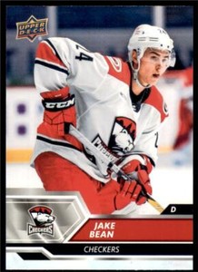 2019-20 UD AHL Base #79 Jake Bean - Charlotte Checkers