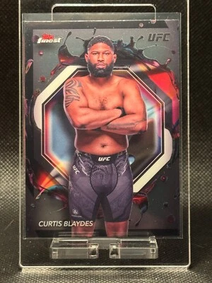 2024 Topps Finest UFC - Curtis Blaydes #266 Rare Heavyweight - Image 1 of 3