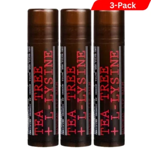 3 x Booming Bob Bio Lippenbalsam - Teebaum & L-Lysin | 4,25g - Bild 1 von 2