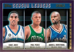 Eddie Jones Paul Pierce Darrell Armstrong 2000-01 Topps Basketball Card #153