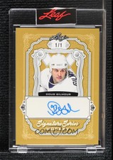 2021-22 Leaf Signature Series Gold Doug Gilmour Auto Autograph 1/1