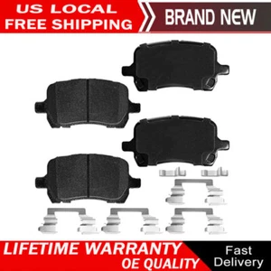 Front Ceramic Brake Pads W/Hardware For Chevy Cobalt HHR Malibu Pontiac G5 G6 - Bild 1 von 6