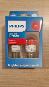 P21/5W LED Philips Ultinon Pro6000 Intense Red - Photo 1/1