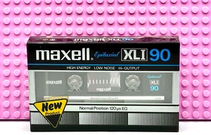 MAXELL XLI 90 1982 TIPO I CINTA DE CASETE EN BLANCO (1) (SELLADA) - Imagen 1 de 3