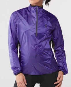 On Running Nano Jacke Damen Größe S 1/2 Zip Lila Ultra Lite Wasser Windabweisend - Bild 1 von 9