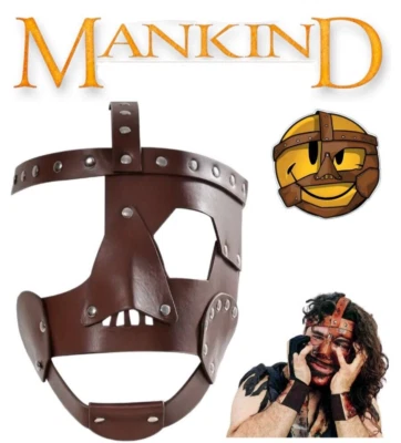 Mick Foley MANKIND Wrestling Mask Cactus Jack WWF ECW WWE WCW - Image 1 of 4