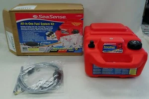 SEASENSE 6 GALLON ALL IN ONE FUEL SYSTEM KIT 50052500 RED MARINE BOAT - Picture 1 of 11
