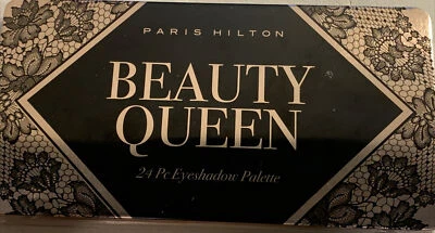 Paleta de sombras de ojos Paris Hilton Beauty Queen 24 piezas espejo y cepillo de 2 lados  Foto 1 de 4