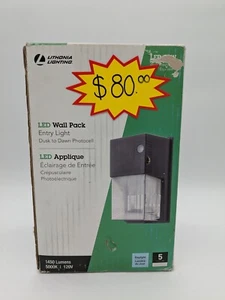 Lithonia Lighting Led Wall Pack Entry Light 1450 Lumens / 5000k /120V (M๐) - Picture 1 of 2