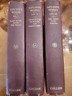 Kipling's Works Sahib Edition Set Volumes 1,2,3 1900s Collier