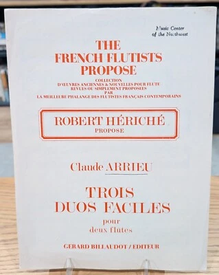 Trois Duos Faciles by Claude Arrieu - Image 1 of 3