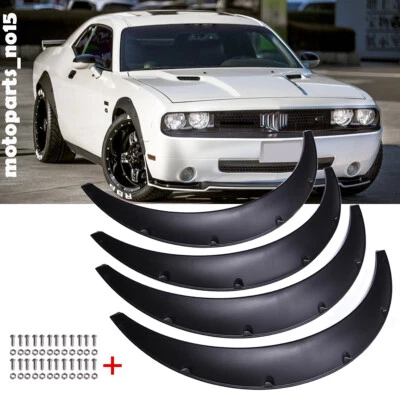 Extensiones de carrocería ancha para Dodge Charger R/T SRT SXT 4,5" guardabarros llamaradas arco de rueda Foto 1 de 4