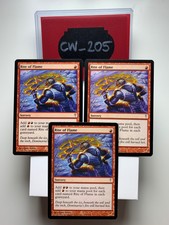 MTG Rite of Flame x3 - Coldsnap- NM