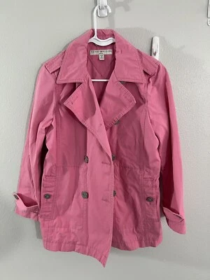 Chaqueta corta de gabardina TOMMY HILFIGER M Petite Pea Coat para mujer Foto 1 de 4