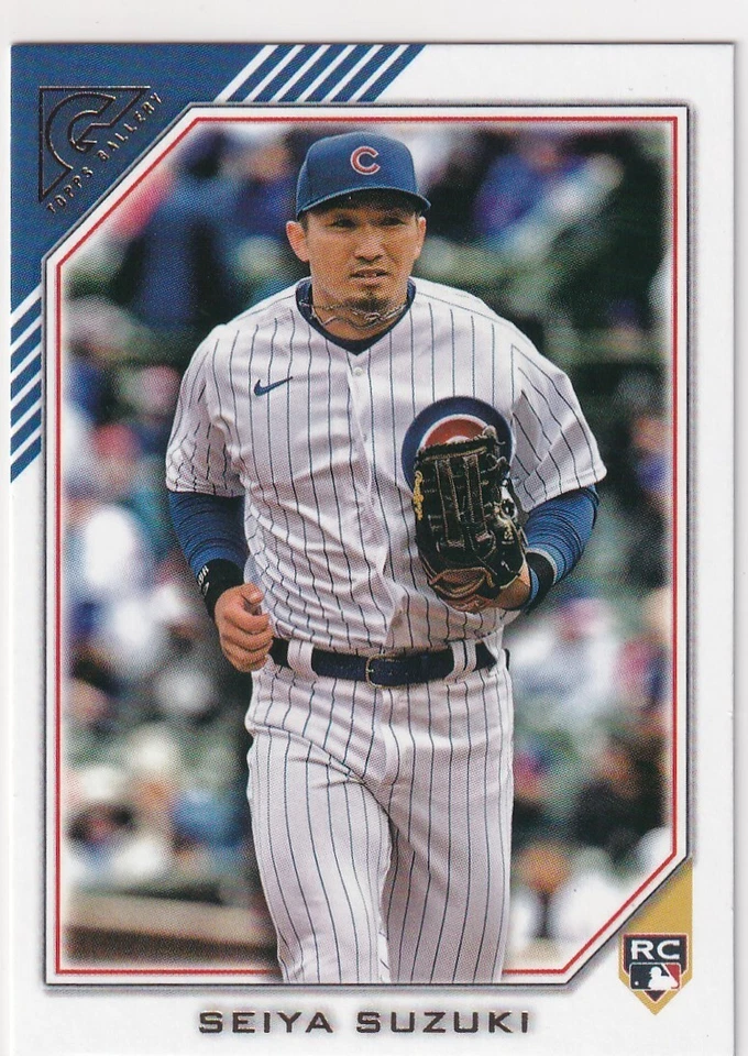 2022 TOPPS GALLERY RC SEIYA SUZUKI ROOKIE CHICAGO CUBS JC-1581 - Image 1 of 1