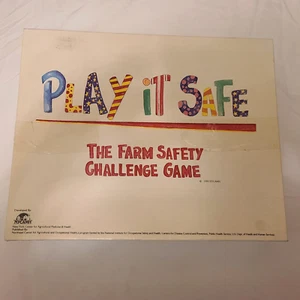 Play It Safe: The Farm Safety Challenge Game 1995 NYCAMH missing paddles - Picture 1 of 9