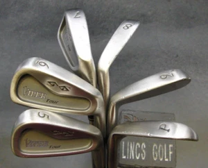 Set of 6 x Snake Eyes Viper Tour Irons 5-PW Regular Steel Shafts Lamkin Grips - Picture 1 of 6