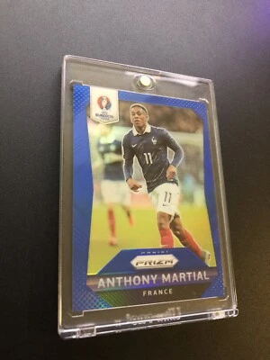 2016 Panini Prizm UEFA Euro Anthony Martial #10 Blue Prizm /249 France 🔥 - Image 1 of 2