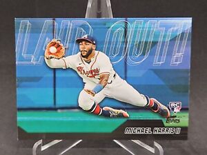 2023 Topps Update  Michael Harris II Black Parallel Laid Out /299 #LO-3 Braves