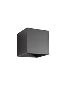 Applique a led per esterno design moderno cubo grigio scuro RD-0421 - Imagen 1 de 1