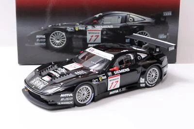 1:18 Kyosho Ferrari 575 GTC Team JMB Donington 2004 Nero #17 Wendlinger - Immagine 1 di 4