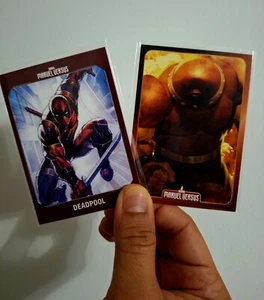 DEADPOOL vs JUGGERNAUT 2021-2022 Marvel Versus Panini Trading Cards~ NM - Picture 1 of 2