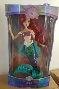 MUÑECA ARIEL EDICIÓN LIMITADA 30 ANIVERSARIO SIRENITA DISNEY - Imagen 1 de 4