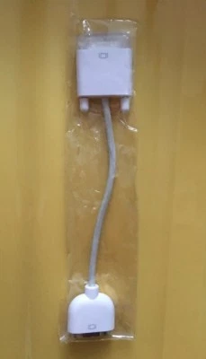 Genuine Apple VGA Female To DVI Male Video Adapter 603-3342 - PC Compatible - Image 1 of 4