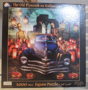 THE OLD PLYMOUTH - Complete - SUNSOUT PUZZLE - Imagen 1 de 2