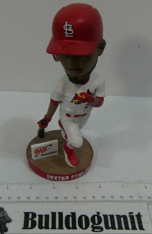 2018 Dexter Fowler St. Louis Cardinals Bobblehead MLB Baseball AAA Bat Cover