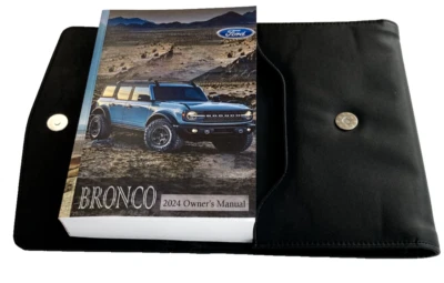 Руководство пользователя для 2024 Ford Bronco, руководство владельца заводской перчаточный ящик книга - Изображение 1 из 4