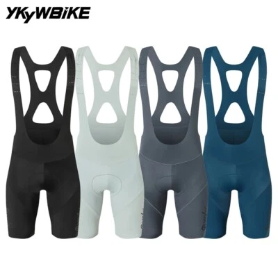 YKYWBIKE Men Cycling Bib Short 7 Hours Riding Road Bike Seamless Shorts Summer - Image 1 of 4