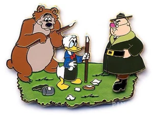 Prendedor Disney Humphrey el Oso Pato Donald Ranger Woodlore DEC Cast LE 300 68847 - Imagen 1 de 1