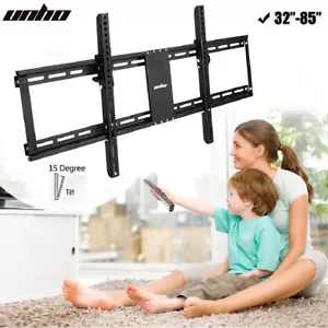 Heavy Duty Fixed TV Wall Mount Bracket Support Max.85Inch LCD LED Monitor Panel - Picture 1 of 12