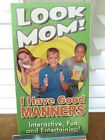 Look Mom I Have Good Manners [VHS] Etiquette Educational Parenting NEW Awards