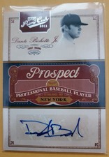 Dante Bichette Jr. 2011 Prime Cuts Prospect Signatures Silver Rookie Auto /299