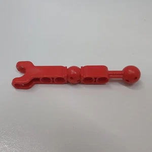 LEGO Brand Hero Factory Arm/Leg Ball Joint On Axle And Ball Socket 90605 Red x1 - Picture 1 of 3