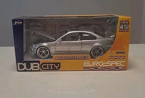 JADA DUB CITY EURO SPEC BMW AC SCHNITZER S3 1:24 Silver 2005 (B2-CL) - Picture 1 of 14