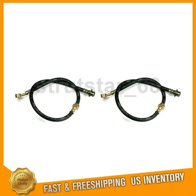 2 Front Brake Hydraulic Hose Brake Line Fits 2005 2006 2007 2008 Dodge Dakota - Image 1 of 3