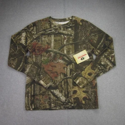 Game Winner Shirt Mens Small Camo Mossy Oak Long Sleeve Hunting Outdoor - Image 1 of 4