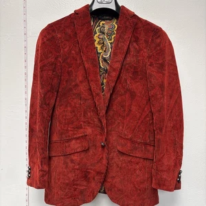 Chaqueta roja de pana Etro Milano  - Imagen 1 de 11