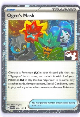 Ogre's Mask Uncommon Prize Pack Series Cards 159/167 NM - Image 1 of 2