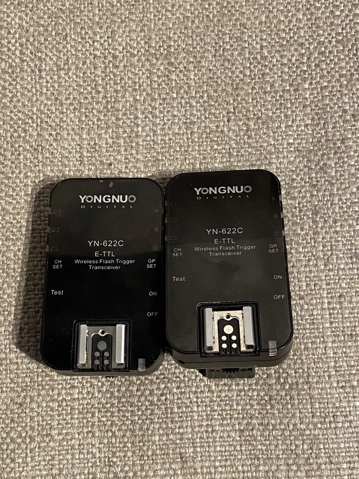 YN-622C E-TTL Wireless Flash Kit Like New (trigger and receiver) - Image 1 of 1
