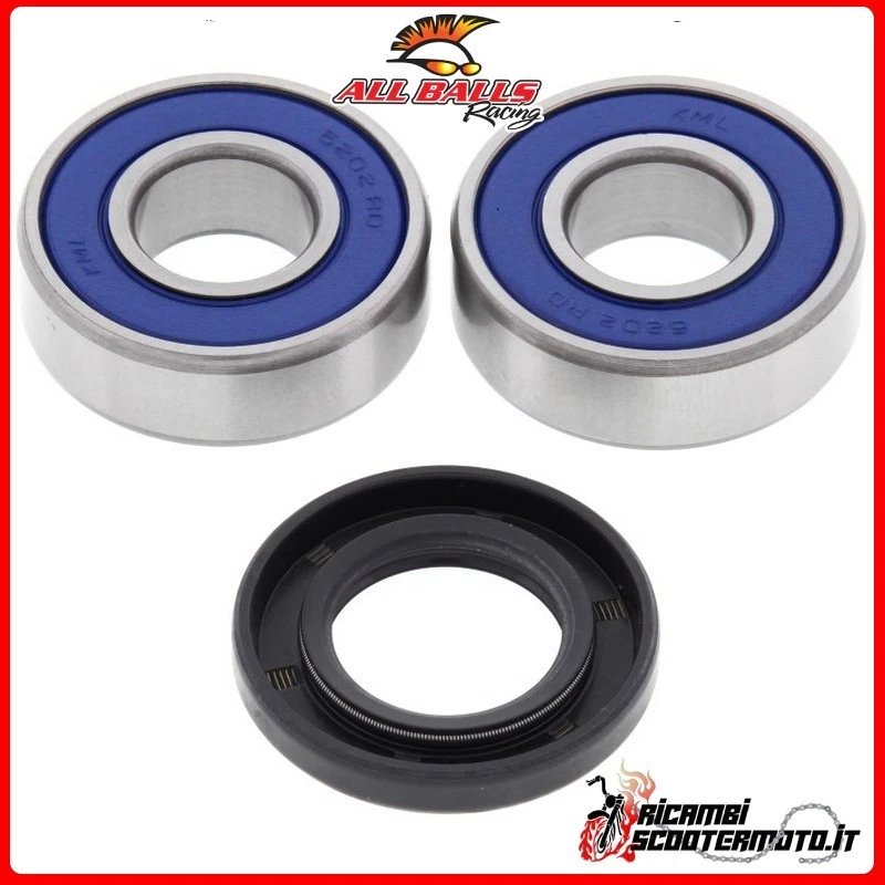 VORDERRADLAGERSATZ All Balls Yamaha XT 500 1982 25-1038#106 Foto 1 de 1