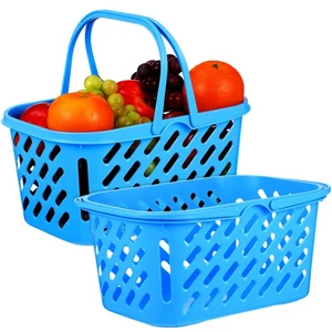2 Piezas Cestas de Compras Niños Cestas de Comestibles con Asas Favores de Fiesta Cocina - Imagen 1 de 11