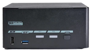 Techniciens Niveau 1 - Commutateur KVM Display Port 1.4 - Triple moniteur - Deux ordinateurs - Photo 1/2