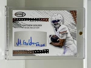 2025 SAGE Aspire Matthew Golden Auto RC Rookie Autograph #23/25 Short Print SP - Picture 1 of 2