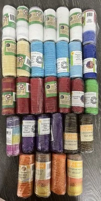 Decorative Mesh Rolls Crafter’s Square Floral Garden 6 in X 5 yds ea - Lot of 31 - Image 1 of 4