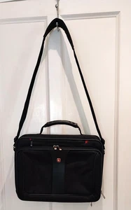 Wenger Sac Messenger d'affaires 16 pouces avec bandoulière rembourrée poche pour ordinateur portable - Photo 1/5