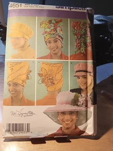 Simplicity Pattern 4651 Various Hats - Picture 1 of 2